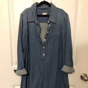 JCrew denim dress